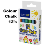 Marlin Kids colour chalk 12's                                             